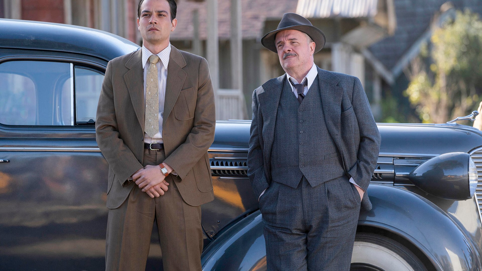 Daniel Zovatto and Nathan Lane, Penny Dreadful: City of Angels