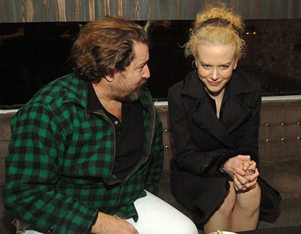 Julian Schnabel and Nicole Kidman - The "Dogville" New York City premiere, March 22, 2004