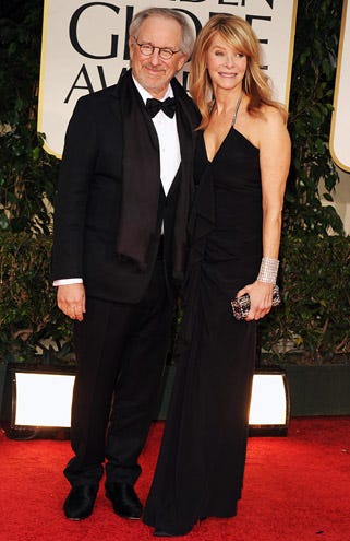 Steven Spielberg and Kate Capshaw - The 69th Annual Golden Globe Awards, January 15, 2012