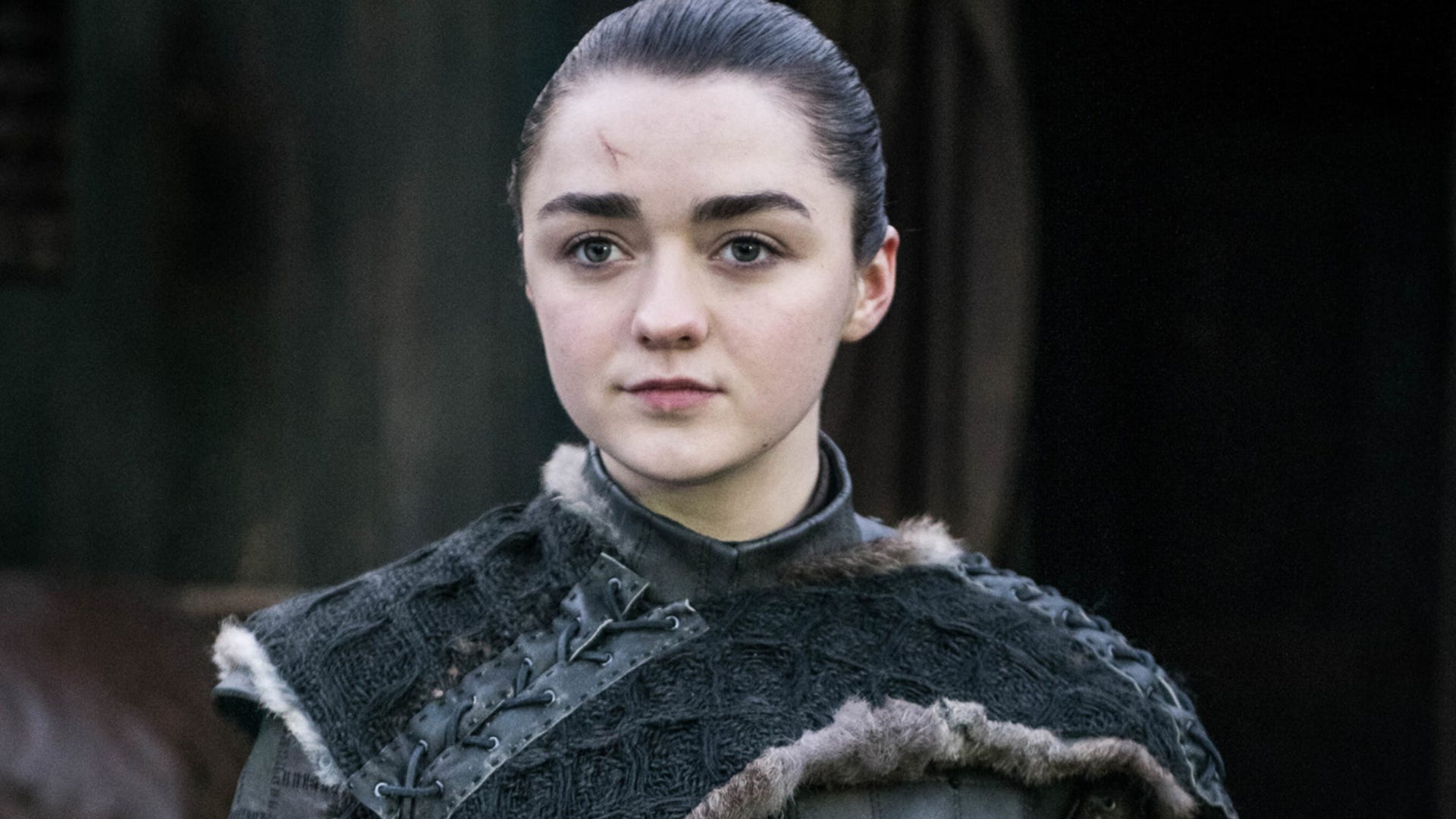 ​Arya Stark (Maisie Williams) on Game of Thrones Season 8, Episode 6: "The Iron Throne"