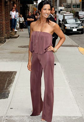 Padma Lakshmi - Outside the "Late Show with David Letterman" in New York City, June 17, 2009