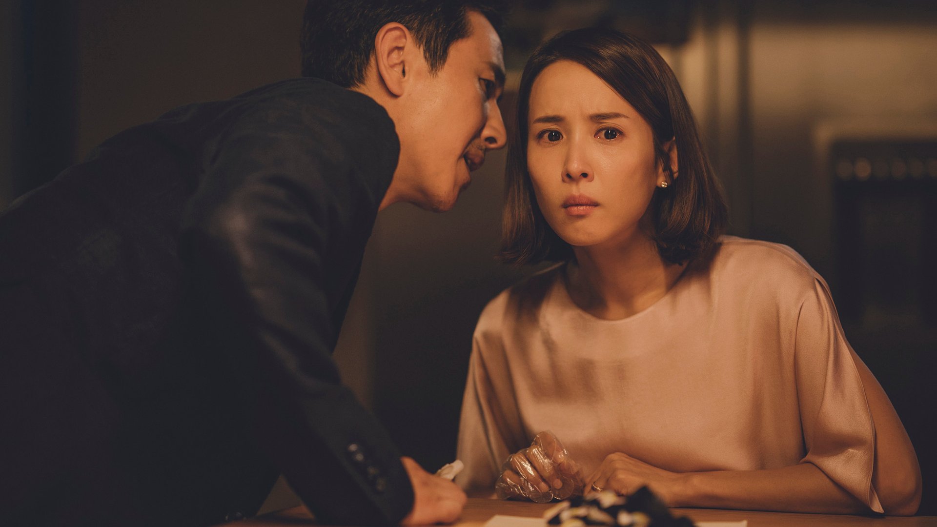 Sun-kyun Lee and Yeo-jeong Jo, Parasite