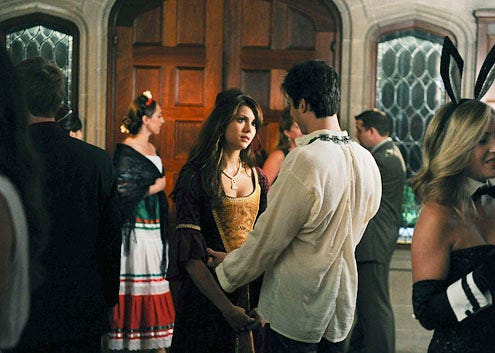 The Vampire Diaries - Season 5 - "Monster's Ball" - Nina Dobrev and Ian Somerhalder