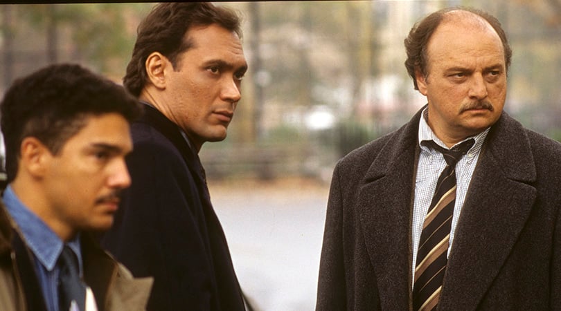 Nicholas Turturro, Jimmy Smits and Dennis Franz, NYPD Blue