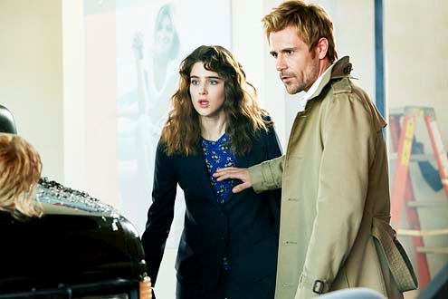 Constantine - Season 1 - "Pilot" - Lucy Griffiths and Matt Ryan