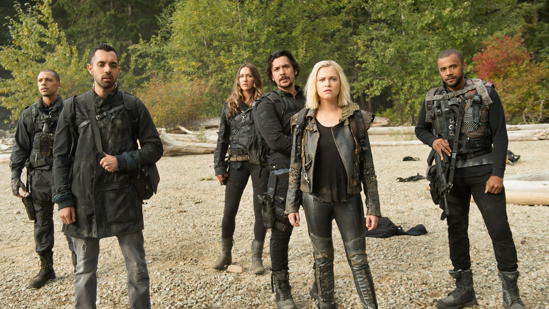 Jarod Joseph, Eliza Taylor, Bob Morley, Jordan Bolger, Sachin Sahel, Tasya Teles, The 100