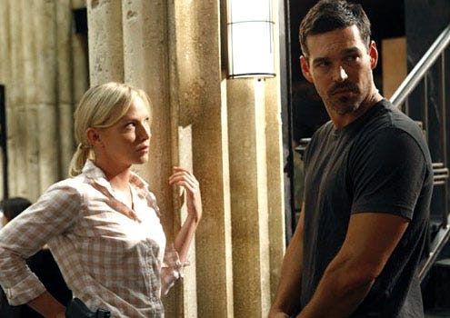 Chase - Season 1 - "Above the Law"- Kelli Giddish as Annie Frost and Eddie Cibrian as Ben Crowley
