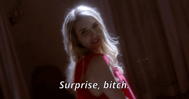 Madison Surprise Bitch Gif