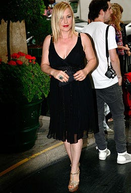 Patricia Arquette - The Elie Saab 2009 Fall Winter Haute Couture fashion show in Paris, July 2, 2008