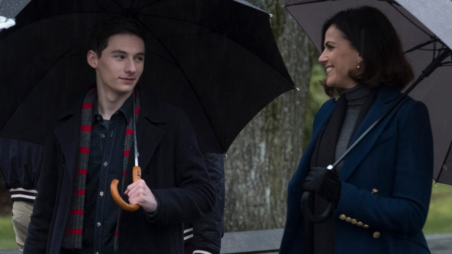 Jared Gilmore and Lana Parrilla, Once Upon a Time