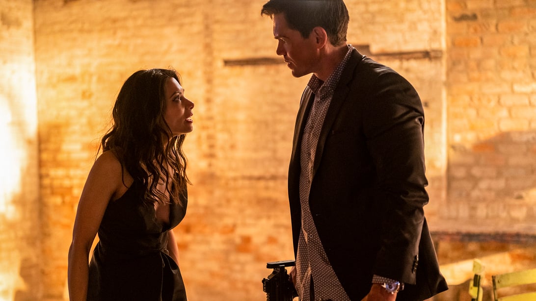 Ginger Gonzaga and Steve Howey, True Lies