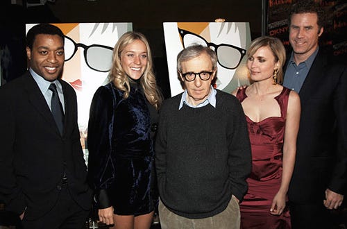 Chiwetel Ejiofor, Chloe Sevigny, Woody Allen, Radha Mitchell and Will Ferrell - "Melinda and Melinda" New York City Premiere, March 16, 2005