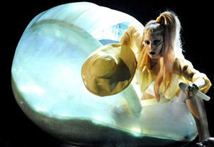 Lady Gaga Lays an Egg at the Grammys
