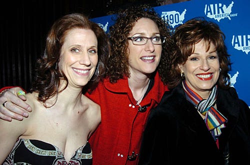 Lizz Winstead, Judy Gold and Joy Behar - "Air America Radio" launch party - March 2004