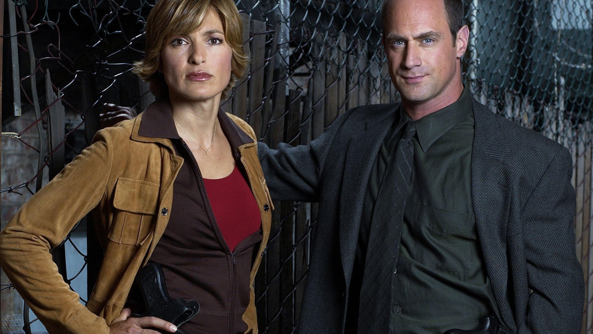 Mariska Hargitay and Christopher Meloni, Law & Order: SVU