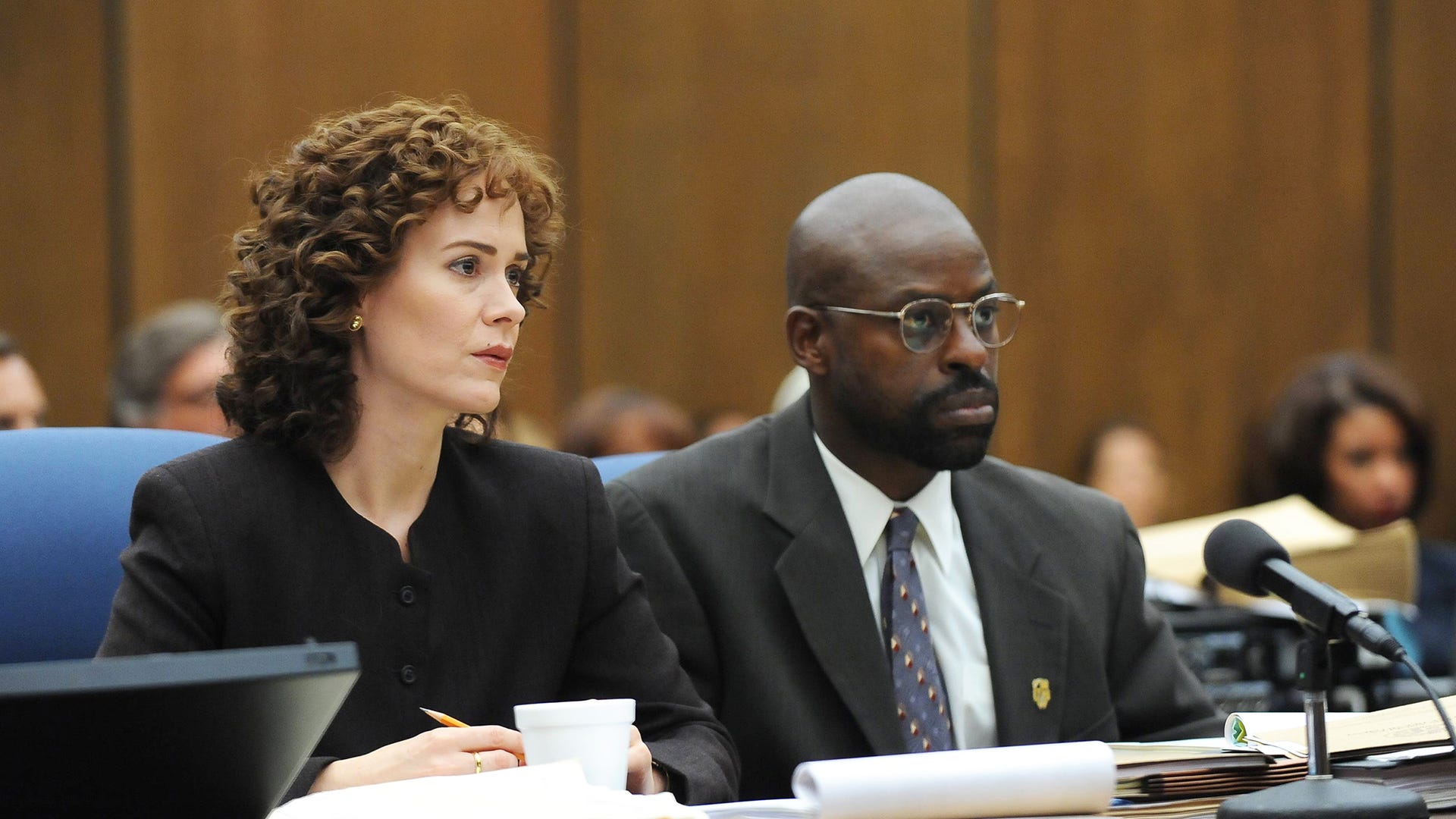 Sarah Paulson and Sterling K. Brown, The People v. O.J. Simpson: American Crime Story