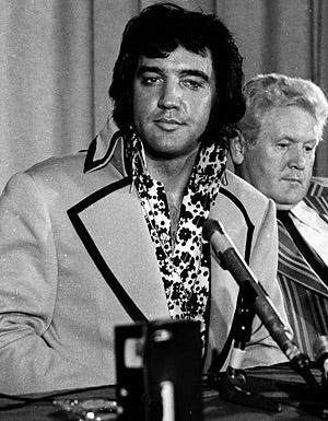 Elvis Presley - At a Hilton Inn in Uniondale, Great Britain, June 22, 1973