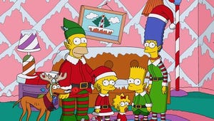 The Simpsons Get the White Christmas Blues