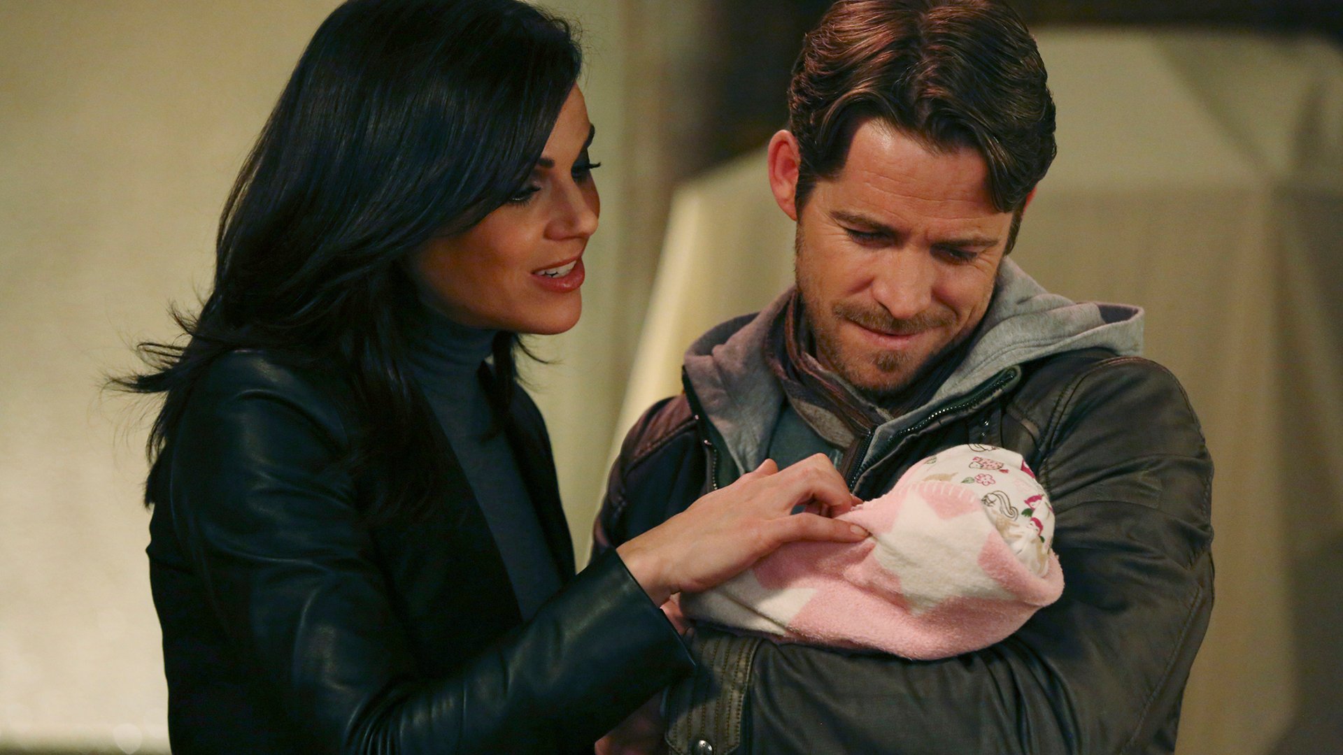 Lana Parrilla and Sean Maguire, Once Upon a Time