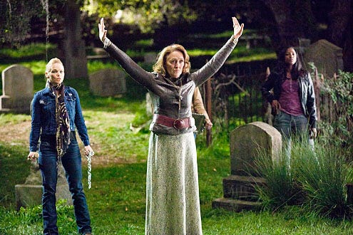True Blood - Season 4 - "Spellbound" - Lauren Bowles, Fiona Shaw and Rutina Wesley