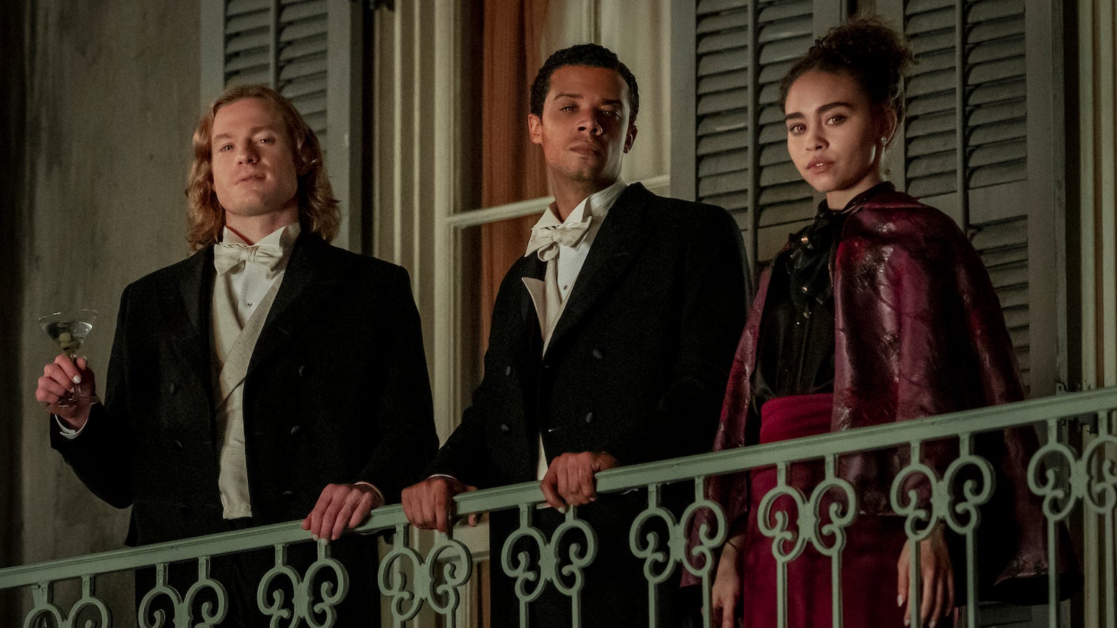Sam Reid, Jacob Anderson, and Bailey Bass, Interview with the Vampire