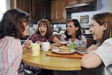 The Middle - Season 3 - "Thanksgiving III" - Marsha Mason, Patricia Heaton, Molly Shannon, Eden Sher