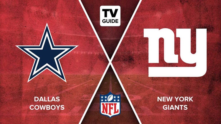 NFL Cowboys vs. Giants matchup logos