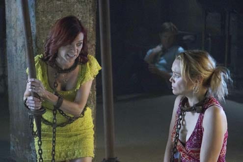 True Blood - Season 7 - " I Found You" - Carrie Preston and Lauren Bowles