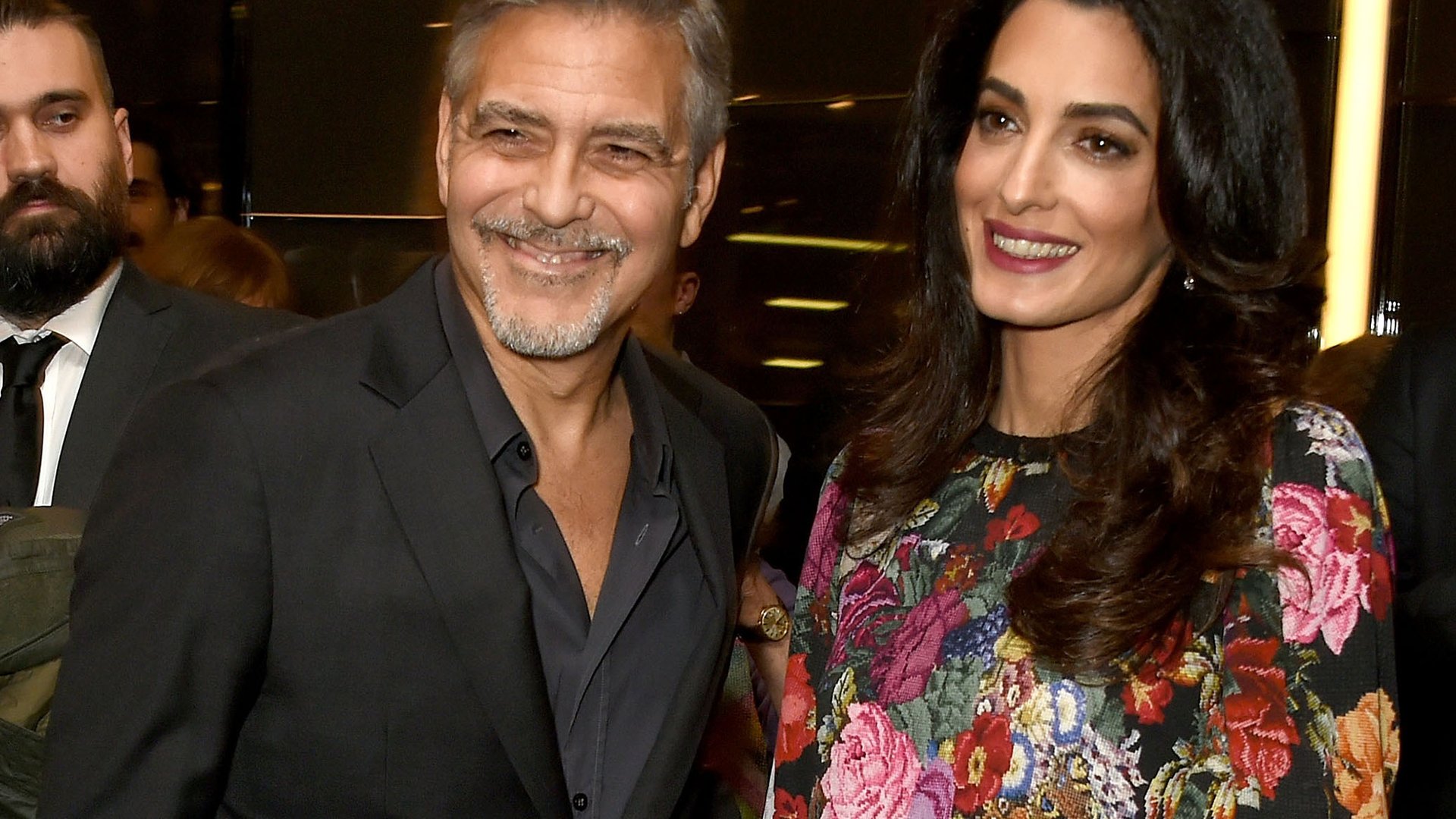 George and Amal Clooney