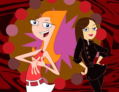 Phineas and Ferb - Season 1 - "I Scream, You Scream" - Candace and Vanessa