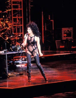 Cher - "If I could turn back time" tour, Jan. 1990