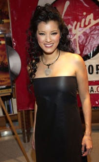 Kelly Hu - "The Scorpion King Spectacular" and Launch Party, Sept. 2002