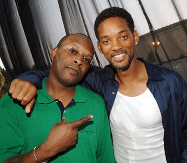 DJ Jazzy Jeff and Will Smith - LIVE 8 Rehearsals in Philadelphia, July 1, 2005