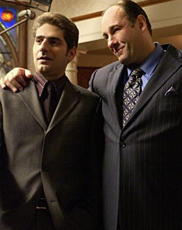 The Sopranos - Season 5 - Michael Imperioli as Christopher, James Gandolfini as Tony