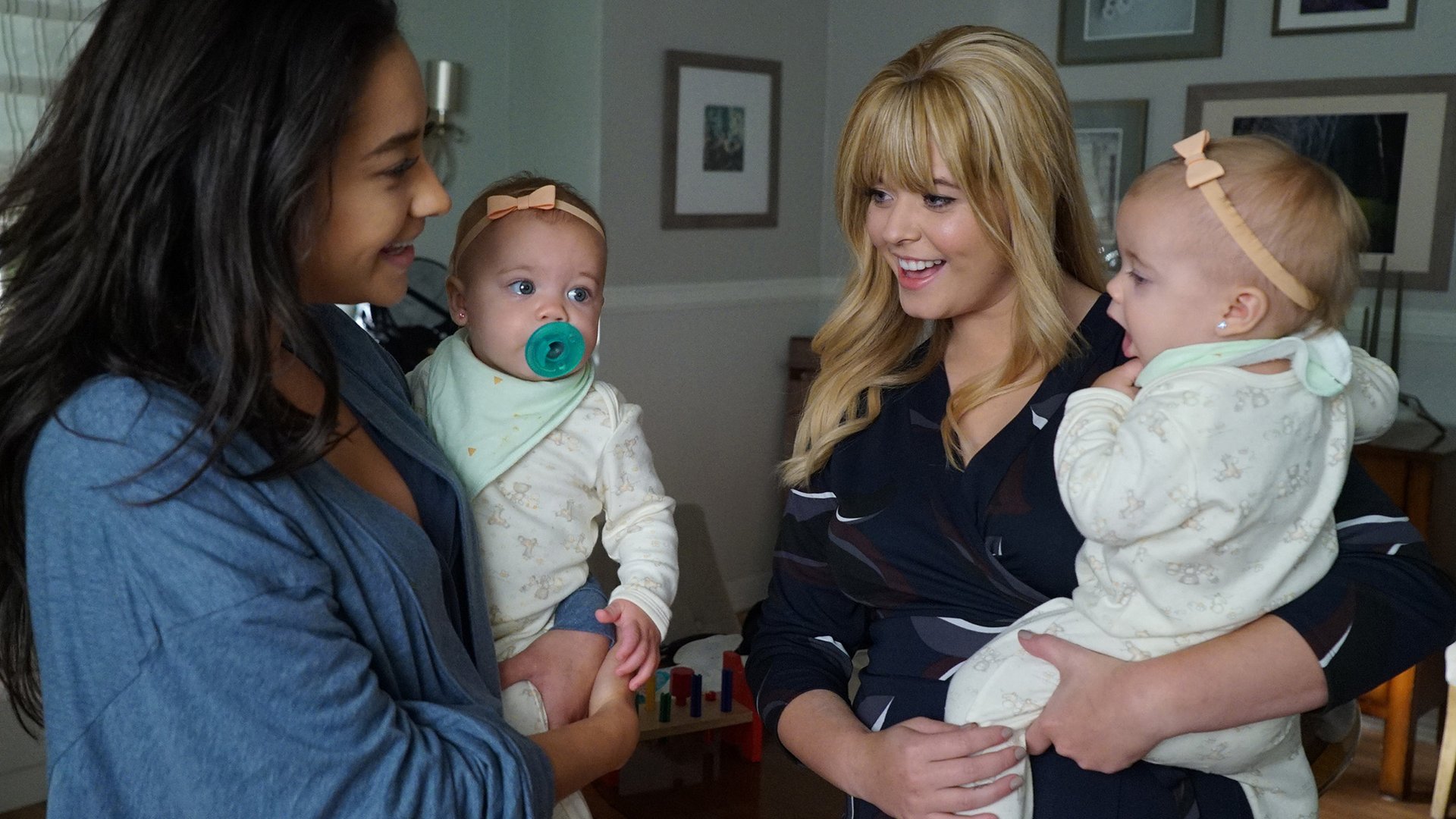 Shay Mitchell and Sasha Pieterse, Pretty Little Liars