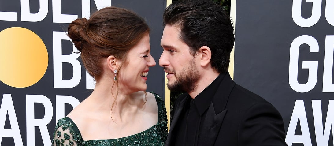 Kit Harington and Rose Leslie, 77th Annual Golden Globes