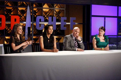 Top Chef - Season 6 - "Meat Natalie" - Natalie Portman, Padma Lakshmi, Tom Colicchio, Gail Simmons