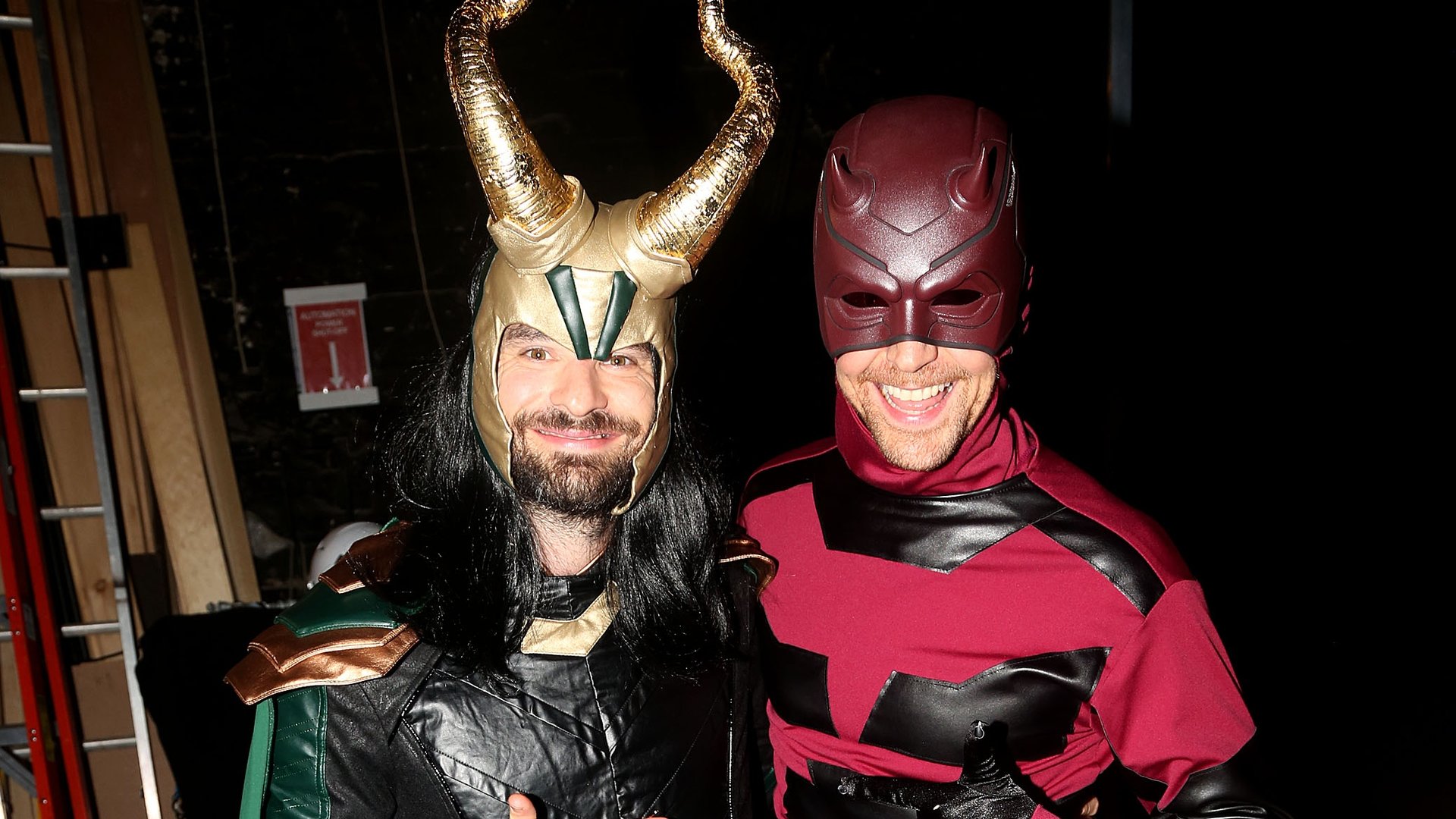 Charlie Cox and Tom Hiddleston