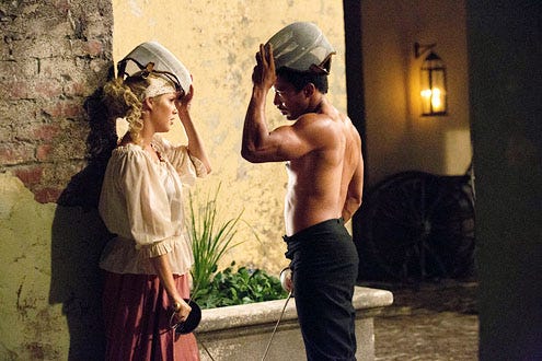 The Originals - Season 1 - "House of the Rising Son" - Claire Holt and Charles Michael Davis