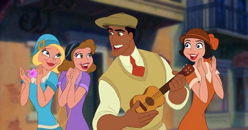 The Princess and the Frog - Prince Naveen (voiced by Bruno Campos)